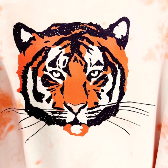 Wildfox La Tigre Roadtrip Tie Dye Sweatshirt Size S - Picture 8 of 10